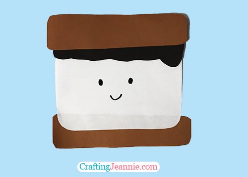 S'mores Craft by Crafting Jeannie