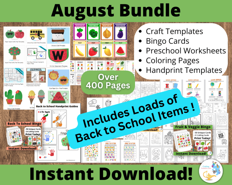 back to school crafts and activities for kids