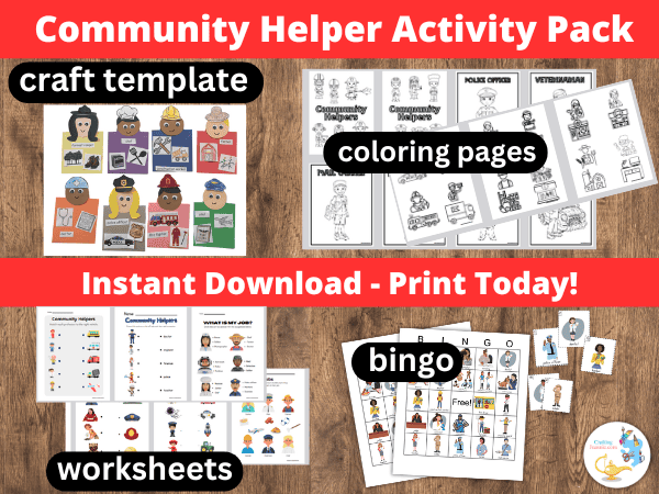 Community Helper Activities for Preschool image
